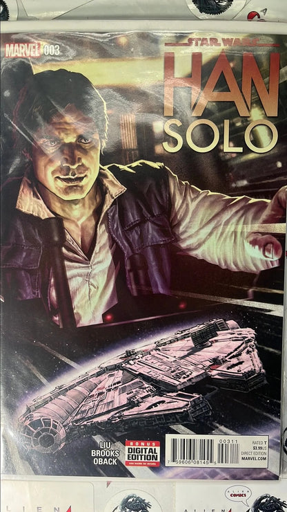 Han Solo (Marvel 2016 5-Book Lot Complete Series NM)