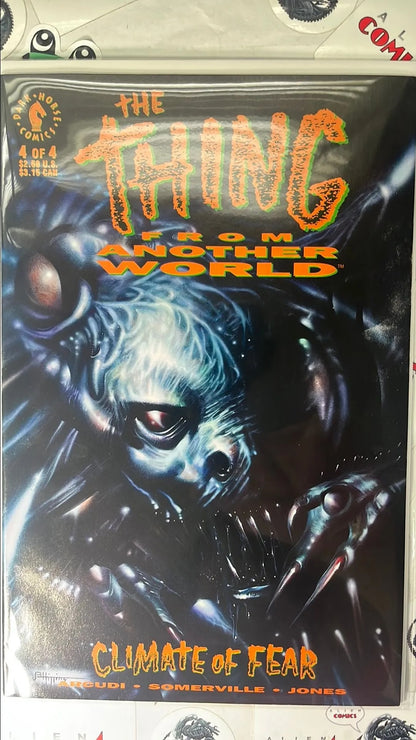 The Thing From Another World: Climate of Fear (4-Book Lot Complete Series Dark Horse 1992 HTF NM)