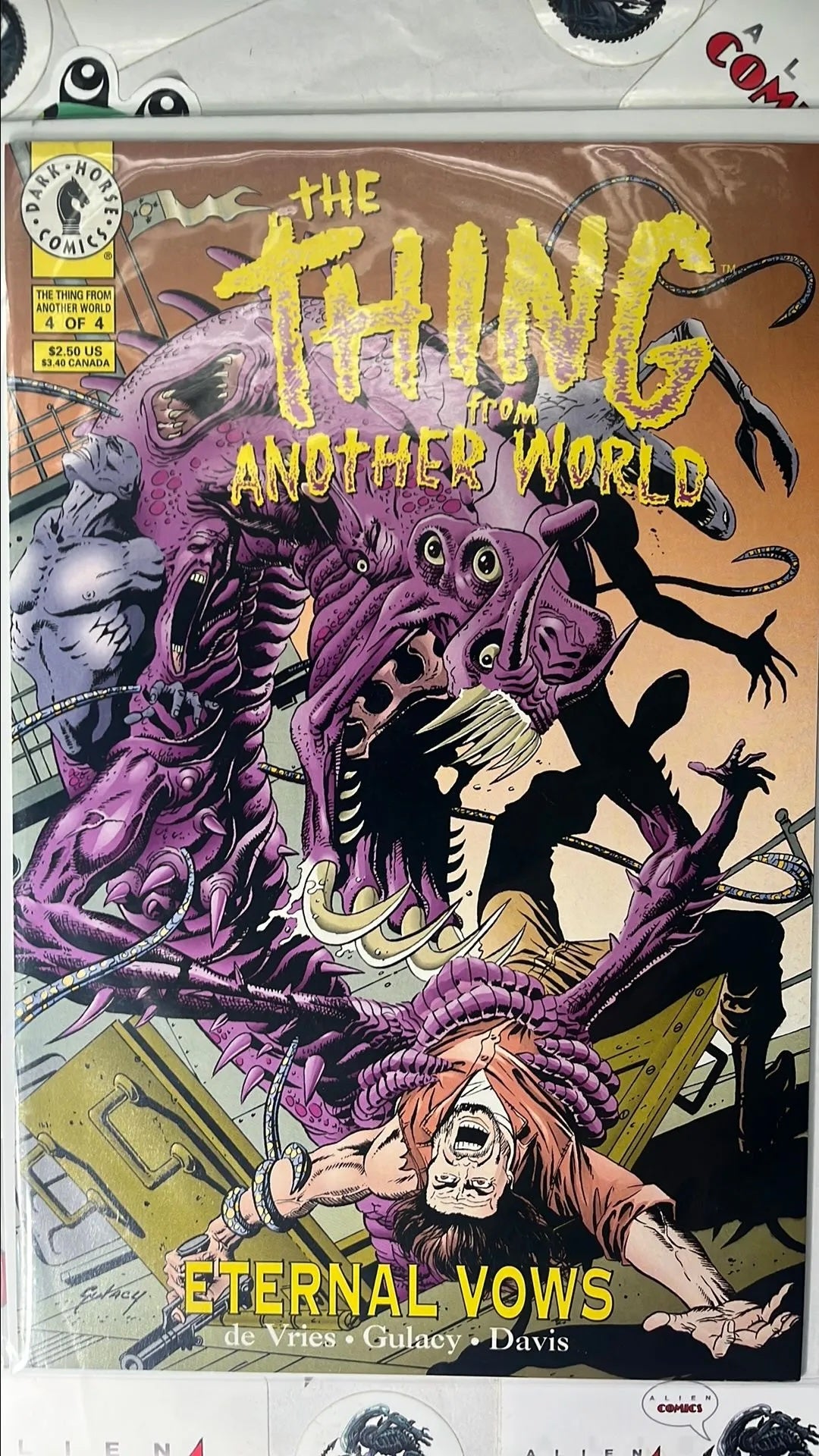 The Thing From Another World: Eternal Vows (4-Book Lot Complete Series Dark Horse 1993 HTF NM)