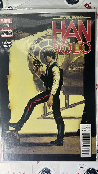 Han Solo (Marvel 2016 5-Book Lot Complete Series NM)