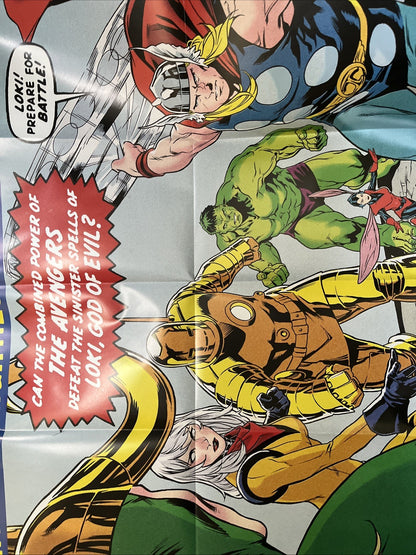MARVEL COMICS THE AVENGERS 1 POSTER THOR IRONMAN HULK ANT-MAN LOKI 24X36
