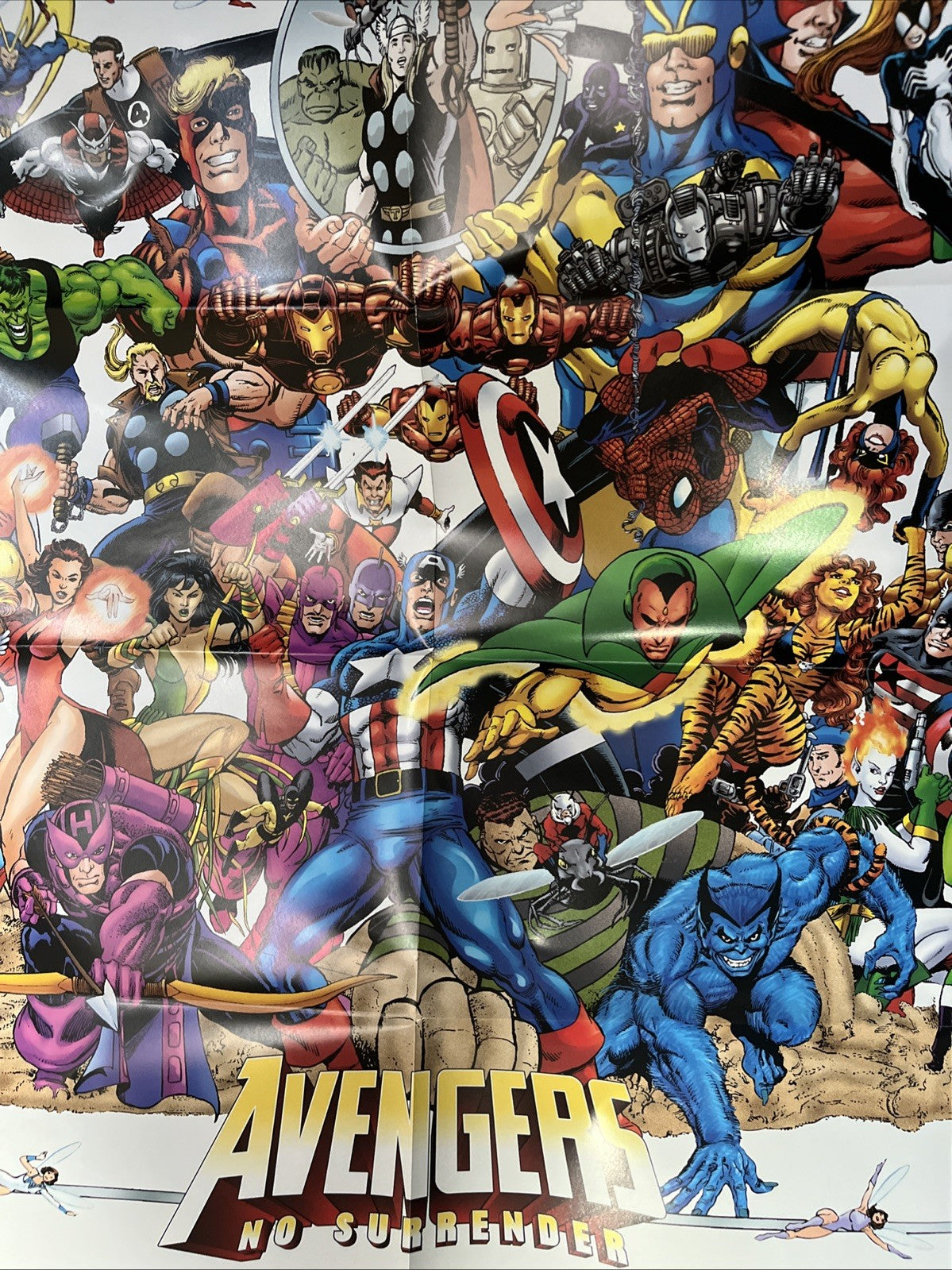MARVEL COMICS THE AVENGERS 1 POSTER THOR IRONMAN HULK ANT-MAN LOKI 24X36