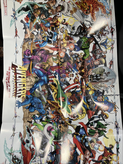 MARVEL COMICS THE AVENGERS 1 POSTER THOR IRONMAN HULK ANT-MAN LOKI 24X36