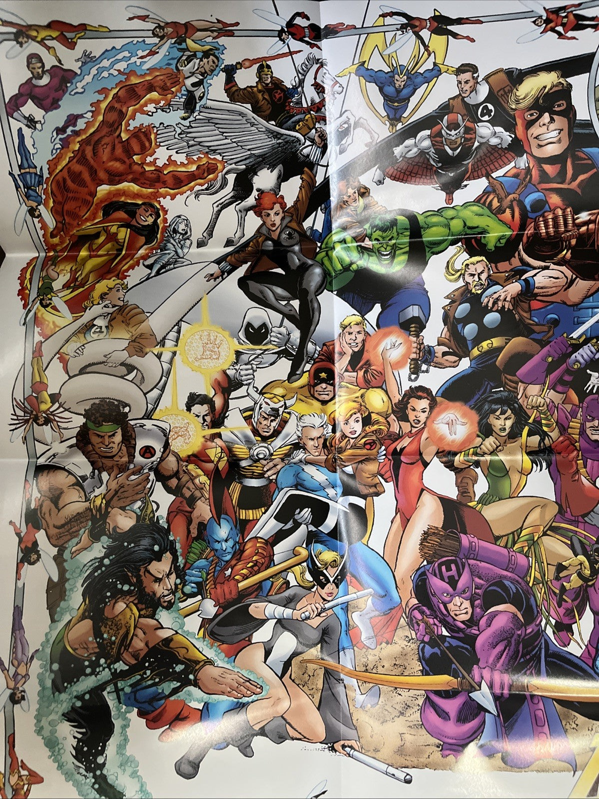MARVEL COMICS THE AVENGERS 1 POSTER THOR IRONMAN HULK ANT-MAN LOKI 24X36