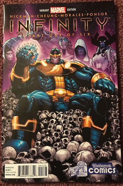 INFINITY 1 Yesteryear Ramos Variant Marvel Comics 2013 Thanos RARE HIGH GRADE - aliencomics.ca