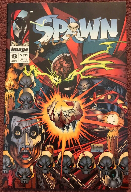 SPAWN 13 Image Comics 1993 Todd McFarlane 1st Printing HIGH GRADE - aliencomics.ca