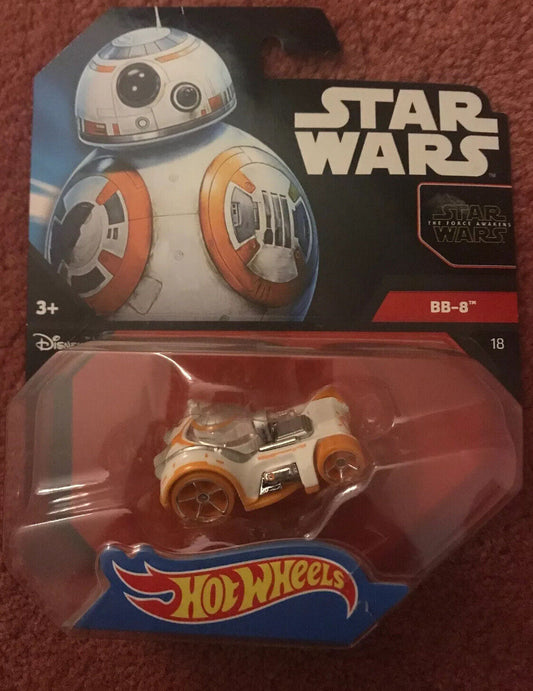 STAR WARS: The Force Awakens BB-8 Hot Wheels 2014 Mattel Rare NEW IN BOX - aliencomics.ca
