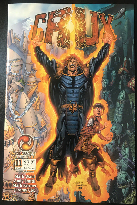 CRUX 11 Cross Gen Comics 2002 Verityn & Danik Save Atlantis? HIGH GRADE - aliencomics.ca