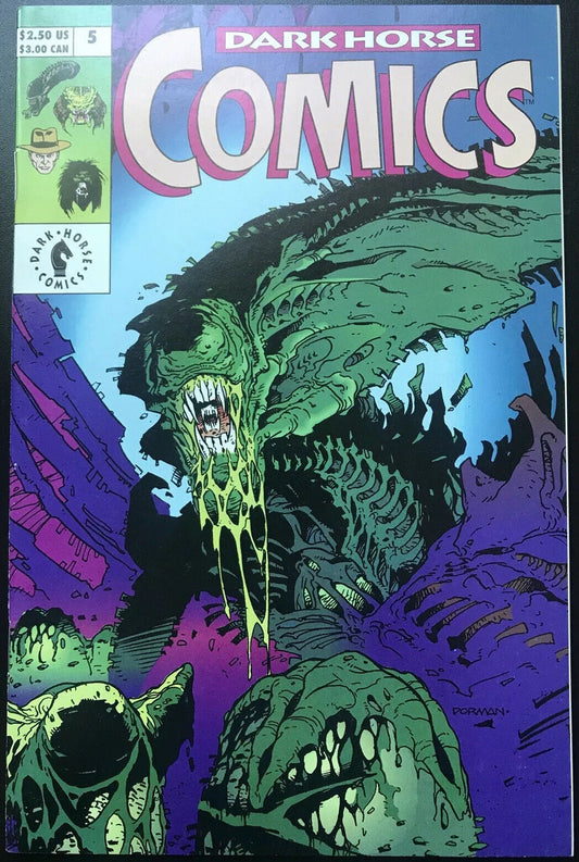 Dark Horse Comics 5 Dark Horse 1992 ALIENS PREDATOR and Indiana Jones HIGH GRADE - aliencomics.ca