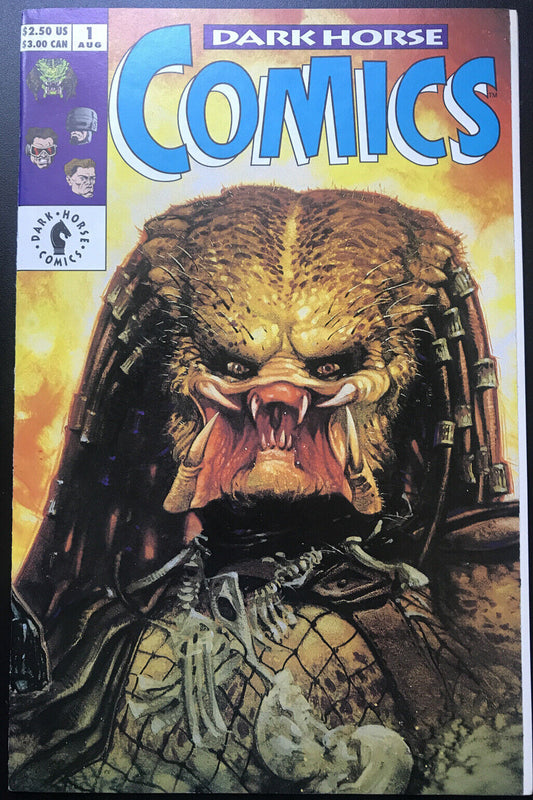 Dark Horse Comics 1 Dark Horse 1992 ALIENS vs PREDATOR Fold-out Cover HIGH GRADE - aliencomics.ca