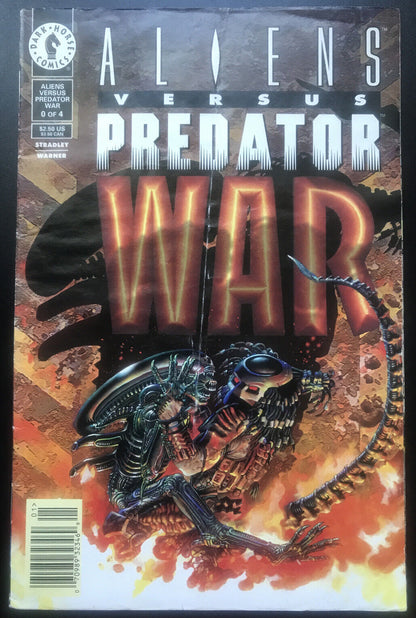 ALIENS vs. PREDATOR: WAR 1 Dark Horse Comics 1995 +Bonus Issue 0 HIGH GRADE - aliencomics.ca