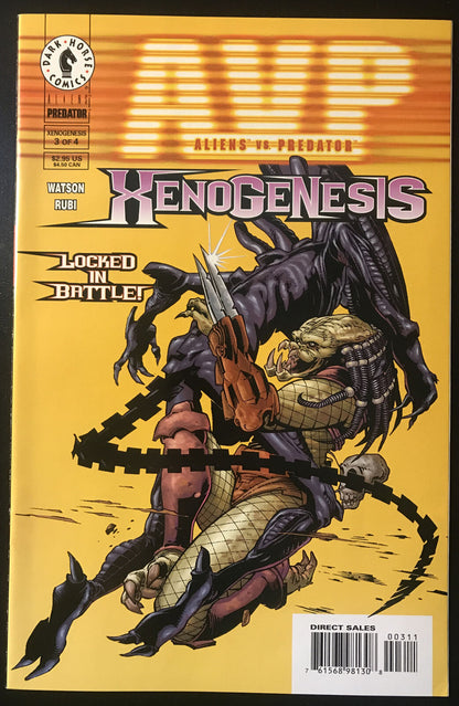 ALIENS vs. PREDATOR: Xenogenesis Complete 4-Book Lot Dark Horse 1999 HIGH GRADE - aliencomics.ca