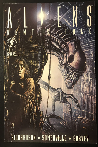 ALIENS: Newt’s Tale Complete 2-Book Lot TPB Dark Horse 1992 Rare Key HIGH GRADE - aliencomics.ca