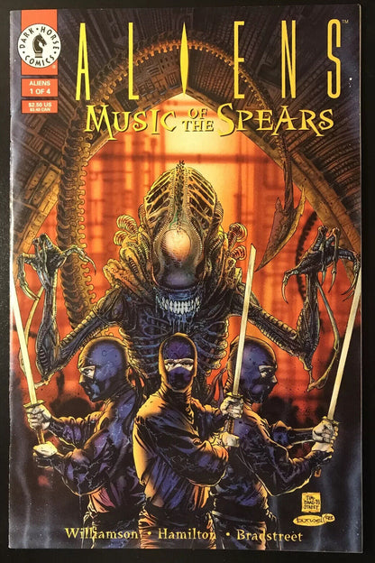 ALIENS: Music Of The Spears Complete 4-Book Lot Dark Horse 1994 Rare HIGH GRADE - aliencomics.ca