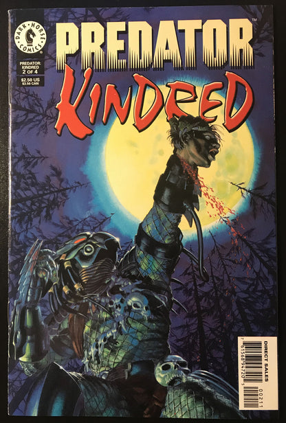 PREDATOR: Kindred 4-Book Lot Complete Dark Horse Comics 1996 Rare HIGH GRADE - aliencomics.ca