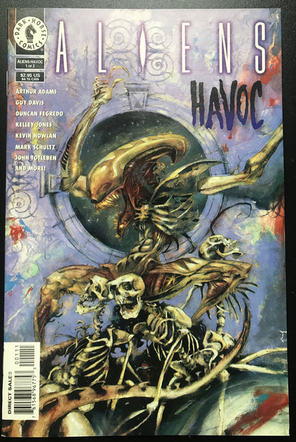 ALIENS: Havoc Complete Mini-Series 2-Book Lot Dark Horse 1994 Rare HIGH GRADE - aliencomics.ca
