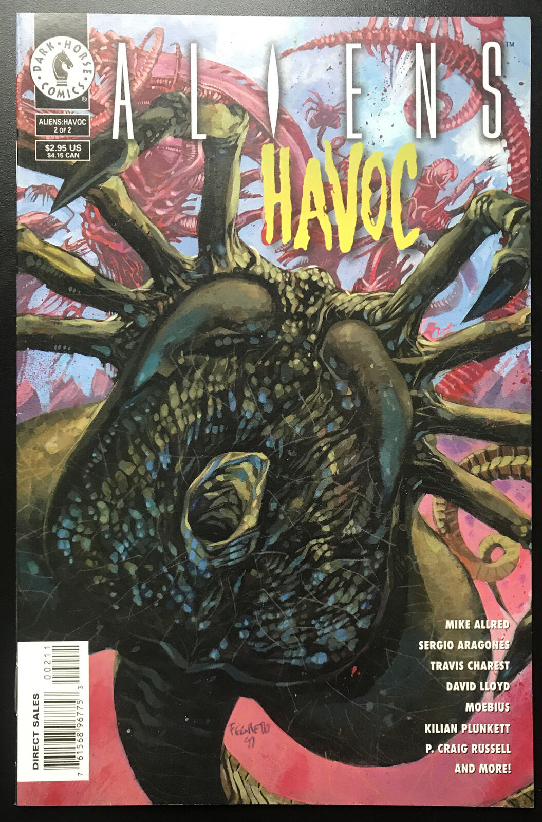 ALIENS: Havoc Complete Mini-Series 2-Book Lot Dark Horse 1994 Rare HIGH GRADE - aliencomics.ca