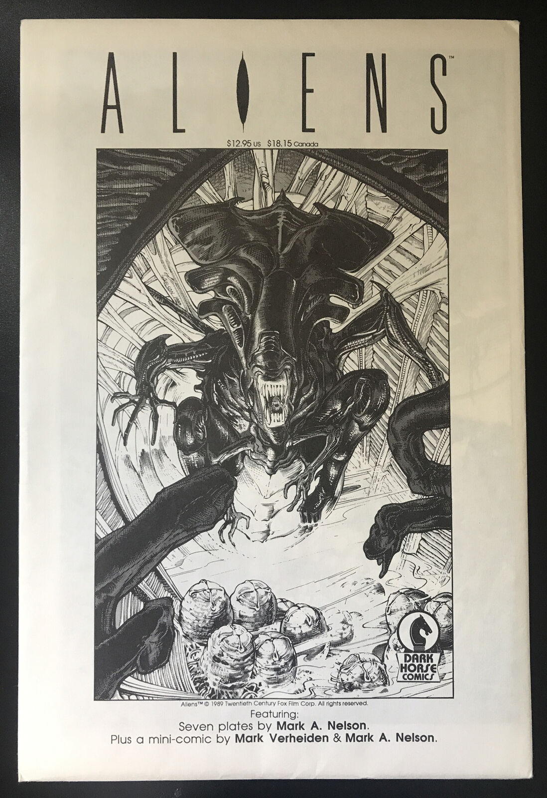 ALIENS: Volume 1 Dark Horse 1988 6-Book Lot + Mini Comic & Portfolio HIGH GRADE - aliencomics.ca