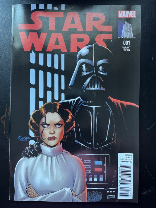 STAR WARS 1 Vault Collectibles Amanda Conner Variant Marvel 2015 HIGH GRADE