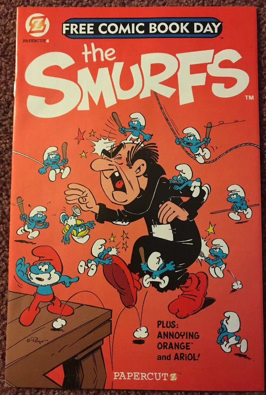 The Smurfs 0 FCBD Papercutz Comics 2013 UNSTAMPED HIGH GRADE - aliencomics.ca