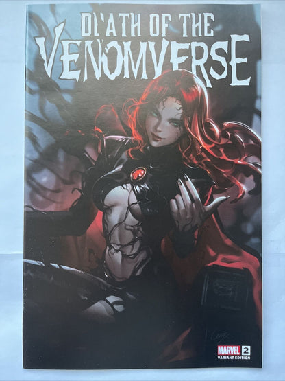 DEATH OF VENOMVERSE 2 Unknown Leirix Variant 1st app Kid Venom Marvel HIGH GRADE