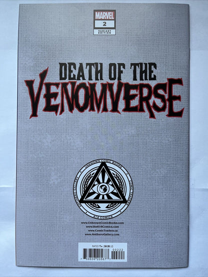 DEATH OF VENOMVERSE 2 Unknown Leirix Variant 1st app Kid Venom Marvel HIGH GRADE