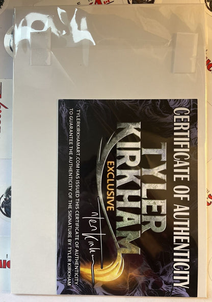 VENOM Lethal Protector II 2 Kirkham Exclusive Variant Signed w/ COA HIGH GRADE