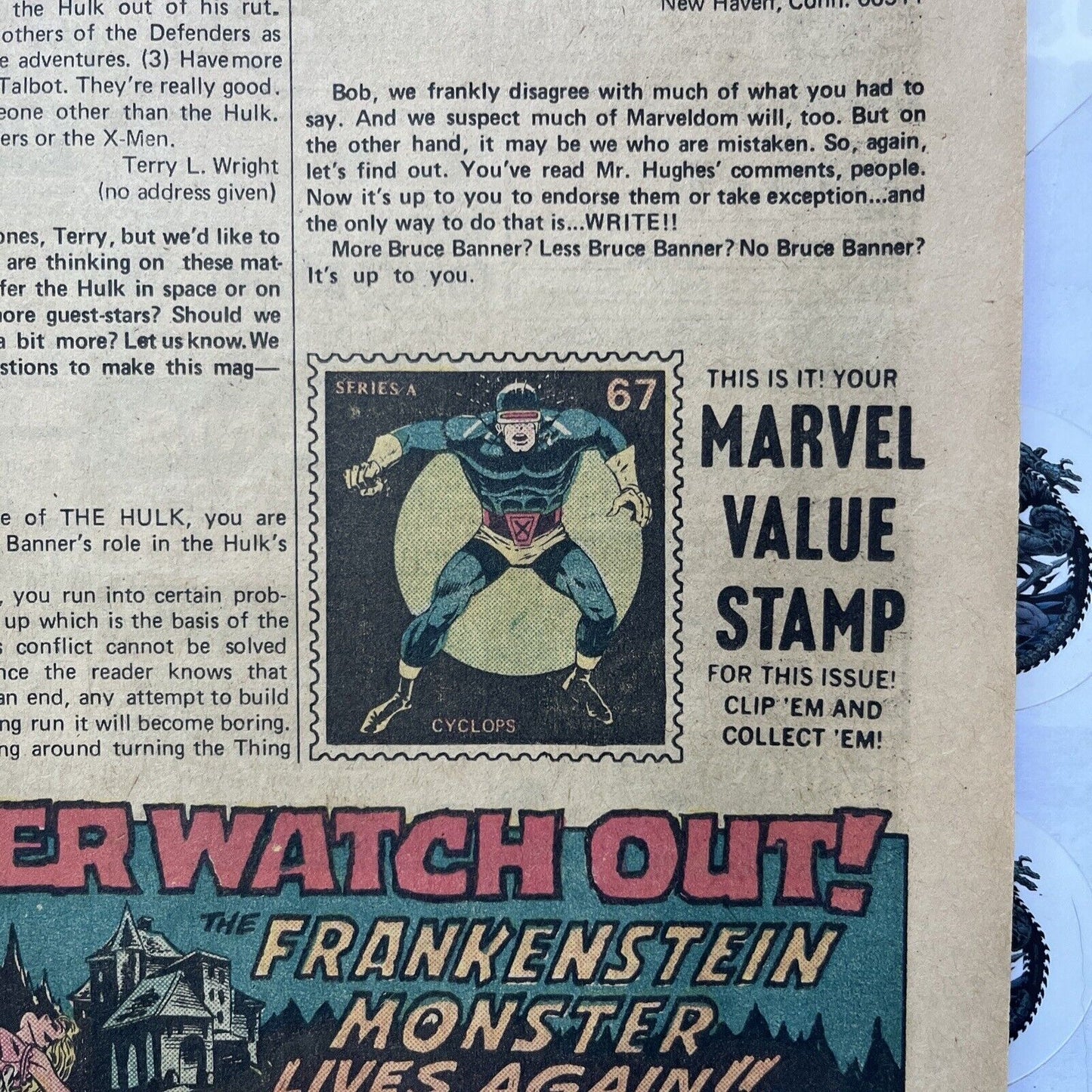 INCREDIBLE HULK 180 Marvel Comics 1974 1st app Wolverine (Cameo) w/MVS LOW GRADE