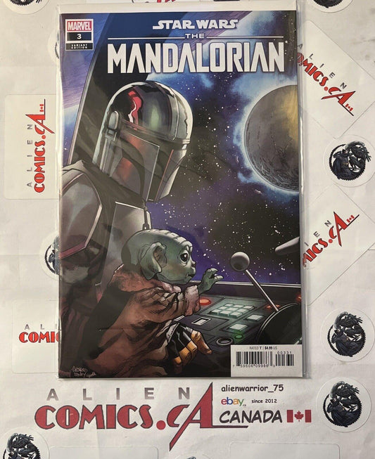 STAR WARS: MANDALORIAN 3 Jeanty 1:25 1st app. Paz Vizsla Marvel 2021 HIGH GRADE